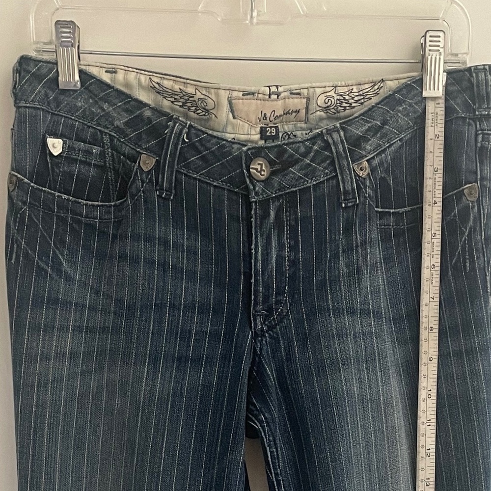 J & Company Pin Stripe Jeans